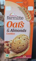 Oats & Almonds Cookies