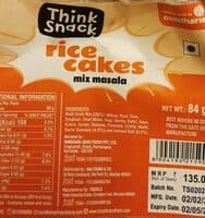 Rice cakes mix masala