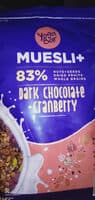 Chocolate Cranberry Museli