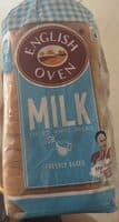 English Oven Milk Sliced White Bread