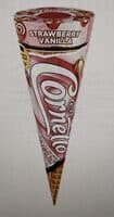 Cornetto Strawberry Vanilla Ice Cream Cone