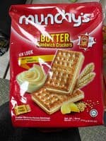Munchy crackers butter flavour